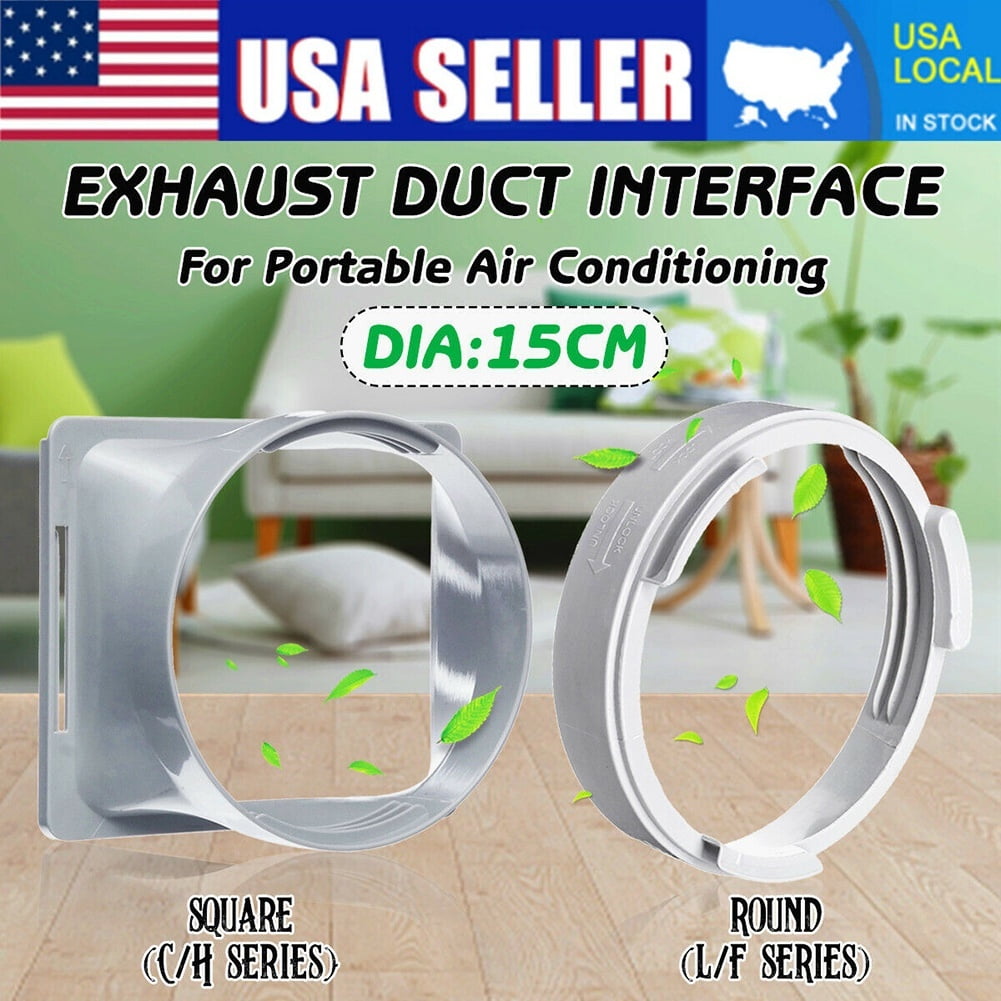 Portable Air Conditioner Exhaust Hose Adapter Window Adaptor Exhaust
