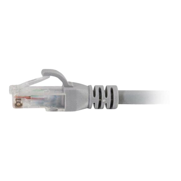 C2G 14ft Cat6 Snagless UTP Unshielded Ethernet Network Patch Cable (TAA) CAT 6 - Gray - Câble de Raccordement - Conforme TAA - RJ-45 (m) à RJ-45 (m) - 14 Pieds - UTP - - Moulé, Sans Accroc, Séché - Gris