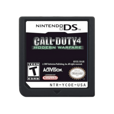 DS Game Cartridges Call of Duty 4: Modern Warfare US Version,DS Game Card for NDS 3DS DSI DS