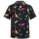 thumbnail image 3 of Camisa de playa de manga corta para hombre, ropa de disfraz de los años 80 para hombre, camisetas vintage divertidas con estampado 3D completo, camisa con botones estilo discoteca retro para mujer, 3 of 5