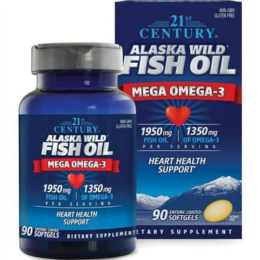 21st Century Alaska Wild Fish Oil Softgels 90 Each