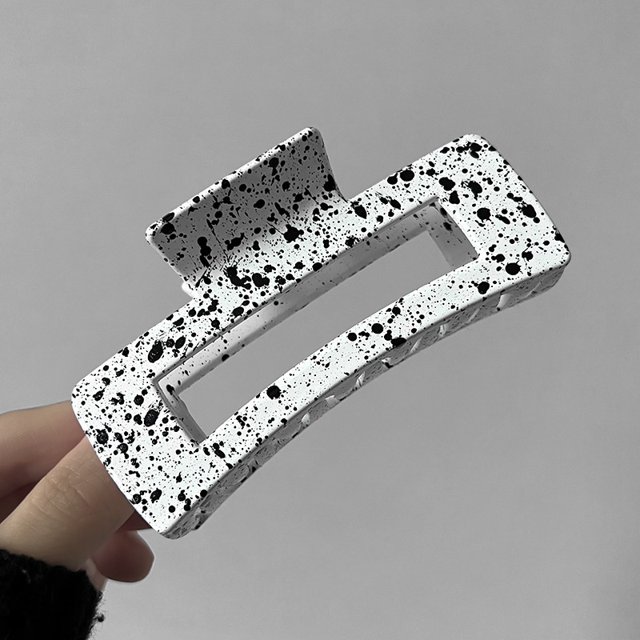 Pinzas para el Cabello ZHAOCHENG Blancas para Mujer Antideslizantes Tamaño 10,5 cm