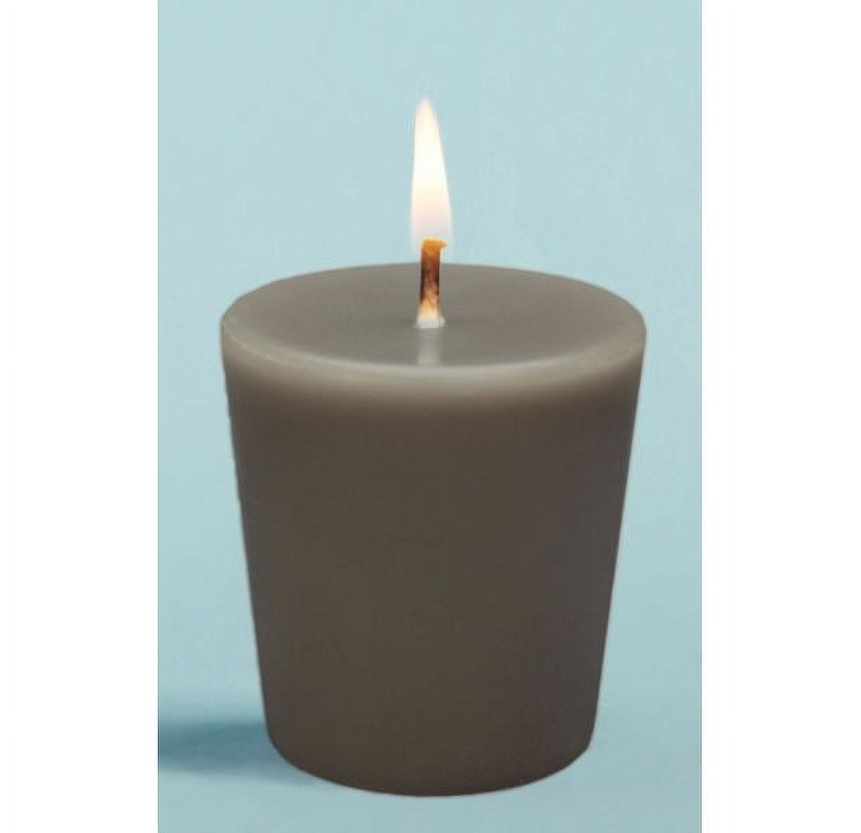 Mainstays Votive Candles, Light Gray, 4-Pack