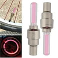 thumbnail image 3 of 2 Pcs Lumière de Roue Pneu Roue Décorative Flash Lampe LED pour Moto Pièces Bricolage Lumière Rose, 3 of 4