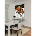 thumbnail image 4 of Marmont Hill Ice Hockey Match by Maurice Bower Painting Print on Canvas, 4 of 7