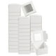 thumbnail image 1 of 32 Piezas Cajas de Embalaje de Jabón 3.9x3.9x2.6 Pulgadas Caja de Jabón de Kraft con Ventana (Cuadrada, Blanca), 1 of 6