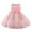 Pink, variant on Sngxgn Girl's Summer Dresses Ruffle Sleeve Tiered Swing Midi Casual Sundress(Purple,90)
