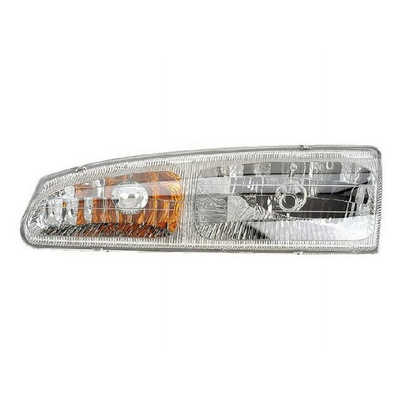 Left Headlight Assembly - Compatible with 1996 - 1997 Ford Thunderbird
