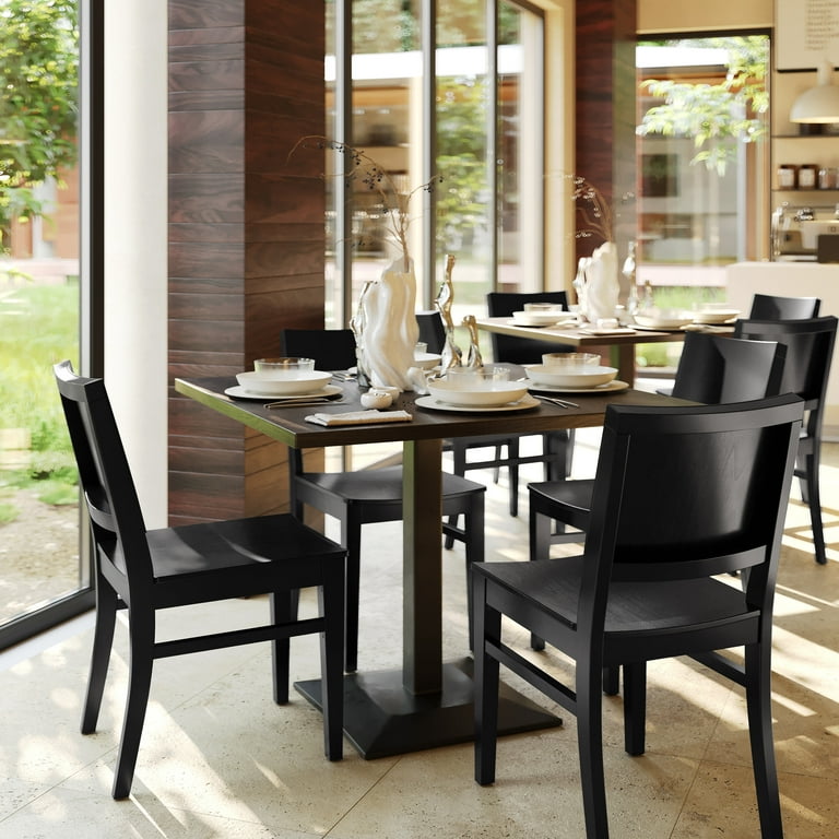 Flash Furniture Commercial Grade Solid Wood Dining Chair with