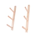 thumbnail image 2 of ziyahi 2 Pieces Wood Yoga Mat Storage Rack Organizer Holder Mat Yoga for Skateboard 3 Tier, 2 of 6