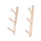 thumbnail image 2 of 2 soportes de madera para esterillas de yoga, multiusos, para gimnasio 3 niveles, 2 of 9