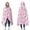 Pink and Pink, variant on Wearable Blanket,Pink and Pink Of Leopard Print Hooded Wearable Flannel Blanket for Adults & Teens,Winter Poncho Shawl Wrap Cape Cozy Anti-Pill,50"x60"