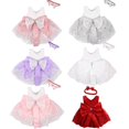 thumbnail image 3 of New Baby Princess Girls Dress Christening Lace Wedding Party Kids Clothes 0-24M, 3 of 3