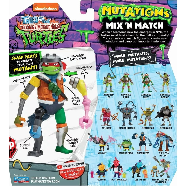Tales Of The Teenage Mutant Ninja Turtles Mutations Mix 'n Match
