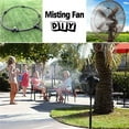 thumbnail image 6 of Outdoor Mist Terrace Spray Set, 47 Inch Outdoor Mist Atomizer, Mist Cooling, With 8 Brass Nozzles And 3/4" Adapter, Water Mist Terrace Set For Garden Umbrellas, 6 of 7