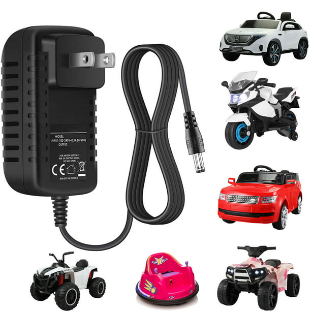 Reageer Ijver walvis UWR-Nite 6 Volt Battery Charger for Ride On Toys, 6V Kids Ride On Car  Charger Universal Charger Electric Battery Power Supplies - Walmart.com