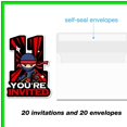 thumbnail image 4 of Ninja Adventure 11th Birthday Invitations - 20 Double-Sided Fill-in Invites with Envelopes for Epic Celebrations - Perfect for Young Ninjas and Fun Parties!, 4 of 5