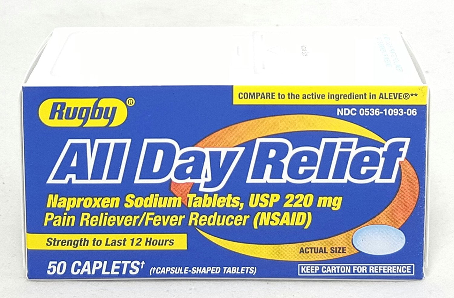 Buy Rugby Naproxen Sod 220Mg Caplet Naproxen Sodium220 Mg Light Blue 50 Caplets Upc