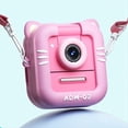 thumbnail image 3 of Mini Cámara Digital para Niños de 1080P, Impresión Instantánea, Impresión Térmica, MP3, Tarjeta de Memoria de 32 GB, Vídeo, Color Rosa., 3 of 10