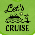 thumbnail image 4 of Inktastic Lets Cruise Boys or Girls Baby Bib, 4 of 4