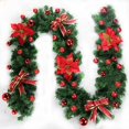 thumbnail image 1 of Lefu 2.7M Wedding Decorated Light up Wreath Garland Xmas Decor Fireplace Tree DIY, 1 of 6