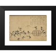 thumbnail image 2 of Motsurin Jōtō 14x11 Black Modern Framed Museum Art Print Titled - Festival of Insects (C. 1615-1868), 2 of 5
