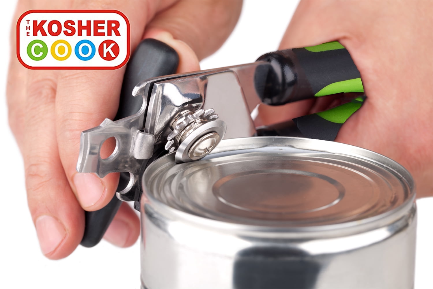 The Kosher Cook, Can and Bottle Manual Opener - Blue