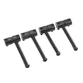 thumbnail image 1 of 4PCS Metal Electric Guitar Bridge Saddle 4 String Bass Pressure Saddle Replacement Black, 1 of 14