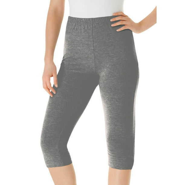 plus size capri leggings with pockets