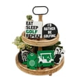 thumbnail image 1 of Farmhouse Tier Tray Desktop Ornament Layered Display Stand Kitchen High Ground Cattle Tray Decorative Centerpiece, 1 of 8