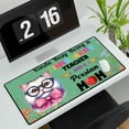 thumbnail image 3 of Kinda Busy Being Kindergarten Teacher and Persian Mom Desk Mat Full Keyboard Mouse Pad Cat Lover Kitten Owner Gifts Large Mousepad - 02005, 3 of 5