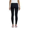 thumbnail image 2 of Lands' End Women's Petite Starfish Mid Rise Knit Jean Leggings, 2 of 3