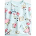 thumbnail image 2 of SpongeBob SquarePants Baby Boys Fleece Sweatshirt and Pants Set, 2 Piece, Sizes 0/3M-24M, 2 of 3