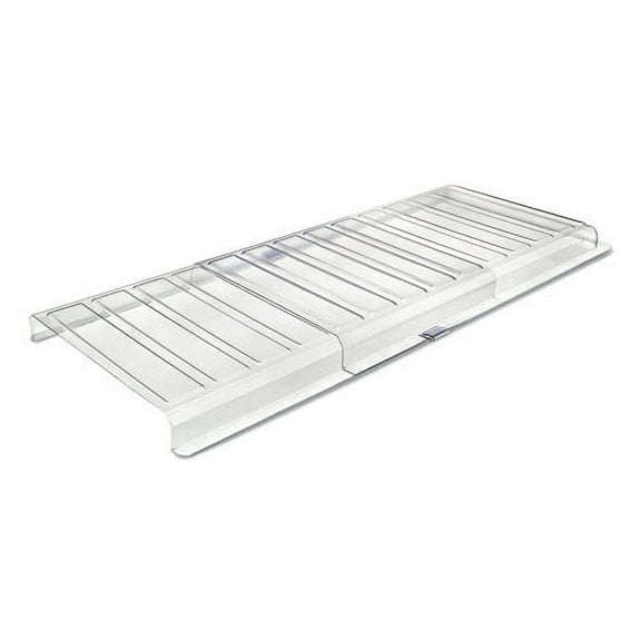 under furniture air deflector, 11 x 20 x 1.25, clear | Bundle of 2 Each