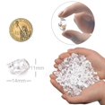 thumbnail image 2 of 300pcs Clear Fake Crushed Ice Rocks Ice Cubes Acrylic Vase Fillers for Party Wedding Decorations, 2 of 9