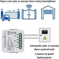 thumbnail image 2 of Módulo de Interruptor de Cortina Inteligente Tuya Zigbee, Conexión de Motor Eléctrico de Persiana Enrollable para y Home(B), 2 of 5