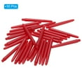 thumbnail image 3 of Uxcell 53mm 2BA Thread Plastic Dart Shafts Dart Stems, Red 50 Pack, 3 of 6