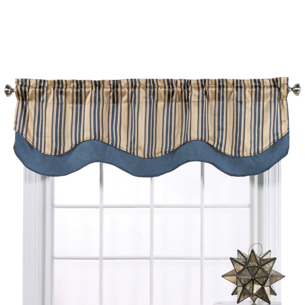 Windsor Jacquard Layered Valance