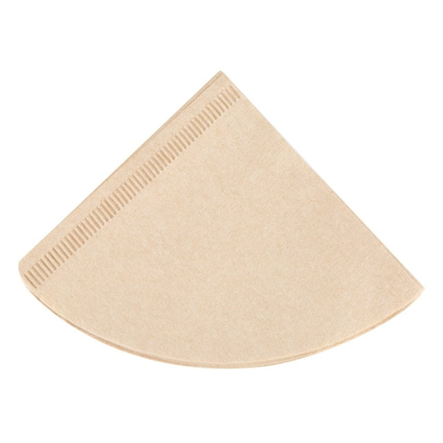 Herwey 40Pcs Unbleached Natural Cone-Shape Drip Coffee Cup Filter Papers ,Filter Papers, Coffee Filter Paper