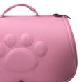 thumbnail image 3 of Bolsa transportadora para gatos, con orificios de ventilación Bolsa con cremallera doble resistente al desgaste Bolso para mascotas para gatos Perros , Rosado Sunnimix Bolsas para gatos, 3 of 8