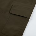 thumbnail image 6 of Jean Shorts for Women Booty Lifting Shorts Womens Shorts Beach Club Festival Wear Women's Loose Solid Color Mini Pant Summer Beach Shorts Buttons Short Hot Pants Cargo Shorts, 6 of 6