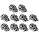 thumbnail image 5 of Colgantes de cabeza de calavera, 10 piezas Colgantes de cabeza de calavera de aleación con llaveros con orificio Colgantes de cabeza de calavera Valor inmejorable, 5 of 9