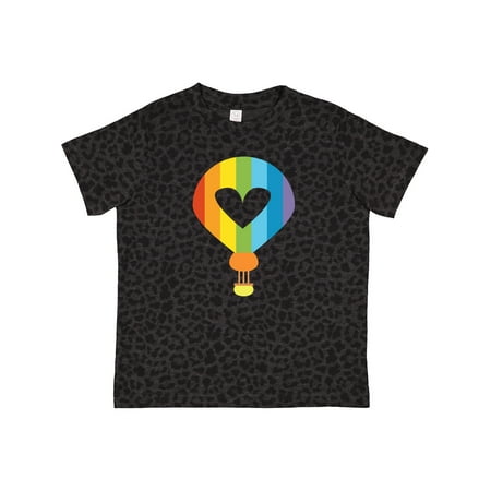 

Inktastic Rainbow Hot Air Balloon Gift Toddler Boy or Toddler Girl T-Shirt