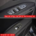 thumbnail image 5 of Car Carbon Fiber Window Glass Lift Button Switch Cover Trim Door Armrest Panel for Aini Krypton 5 IONIQ 2022+ A, 5 of 5