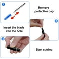 thumbnail image 4 of Deep Cut Blade Kit Compatible with Cricut Maker and Air Series, 4 of 5