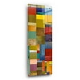 thumbnail image 2 of Epic Art 'Color Panels with Water and Waves' by Michelle Calkins, Acrylic Glass Wall Art, 12"x36", 2 of 8