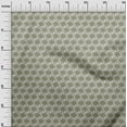 thumbnail image 3 of oneOone Velvet Light Olive Green Fabric Geometric Craft Projects Decor Fabric Printed By The Yard 58 Inch Wide, 3 of 4