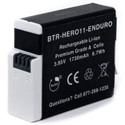 Replacement for GoPro HERO9 Black Enduro Battery (2-Pack, 1730mAh)