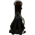 thumbnail image 2 of Crossrock Air Carbon Mandolin Case for F-Style (Fits Gibson F5) | Gloss 3K Carbon Weave Finish in Luxe Gold, TSA Lock, Backpack Straps, Dust Cover – Elite Flight Case, 2 of 9