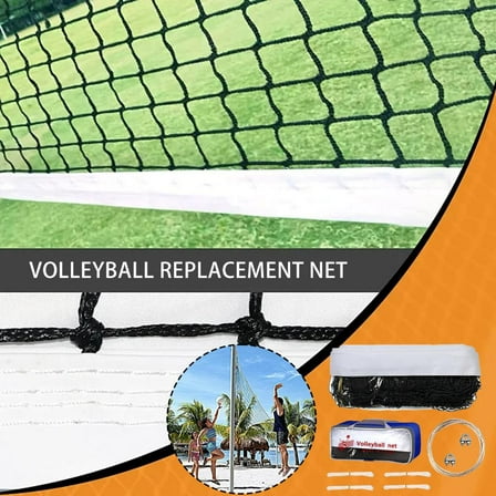 QHUDLV Volleyball Net OutdoorHeavy Duty Beach Volleyball Net For Backyard